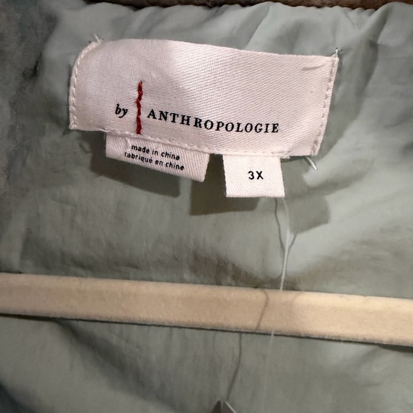 Anthropologie 3x Plaid Women's Jacket in Blue and Brown NWT - Picture 9 of 11